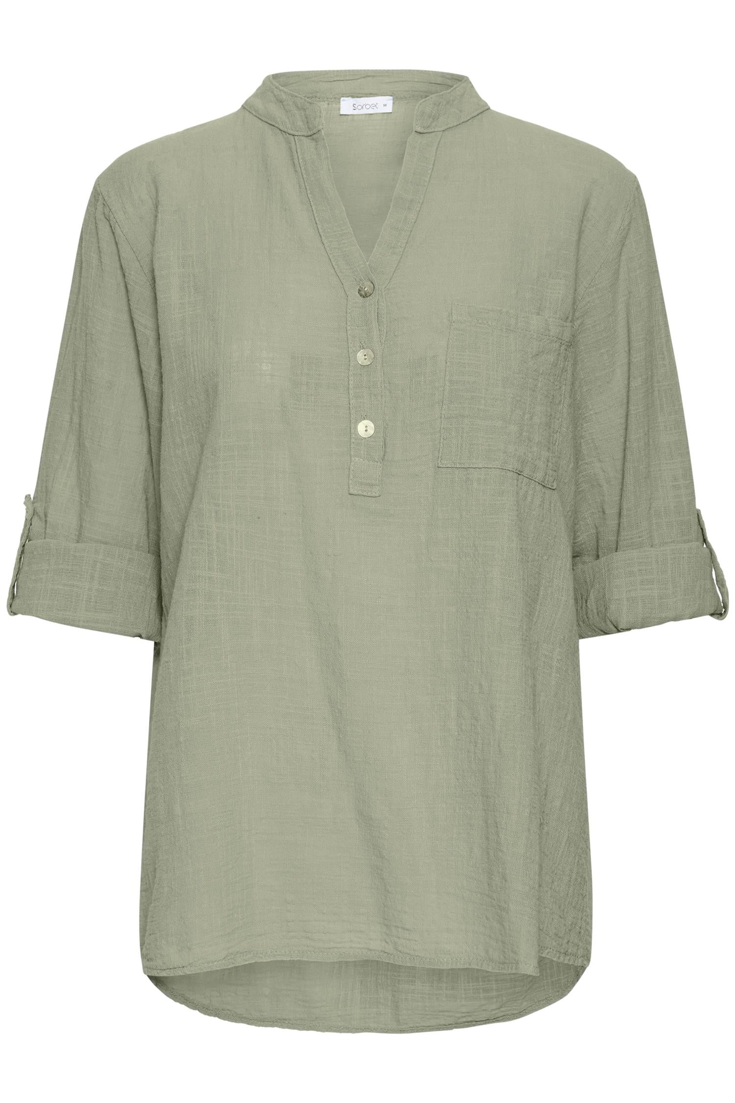 Sbalexa Solid Blouse 2