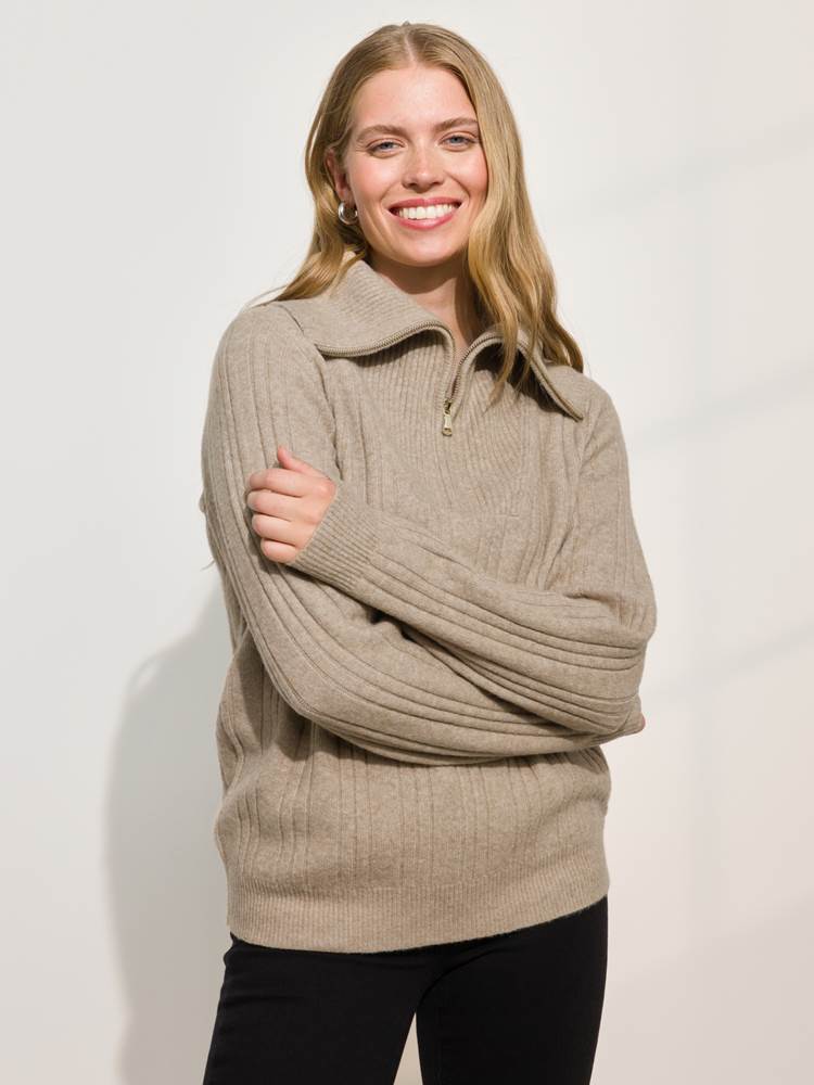Satine høyhalset genser