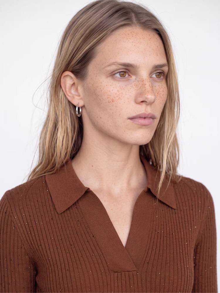 MMRonika Wool Knit Polo