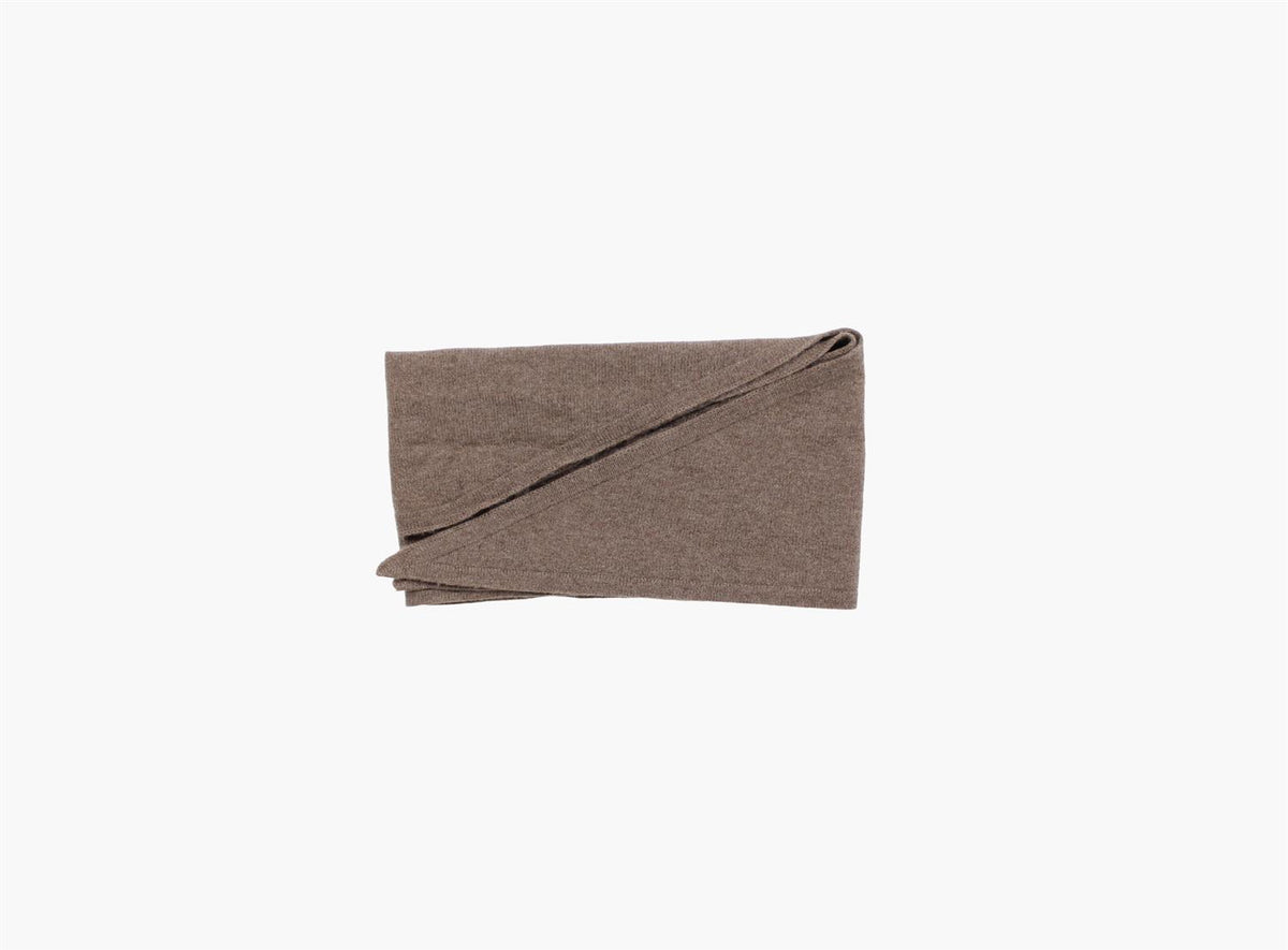 Lara Solid Wool Cashmere Triangle