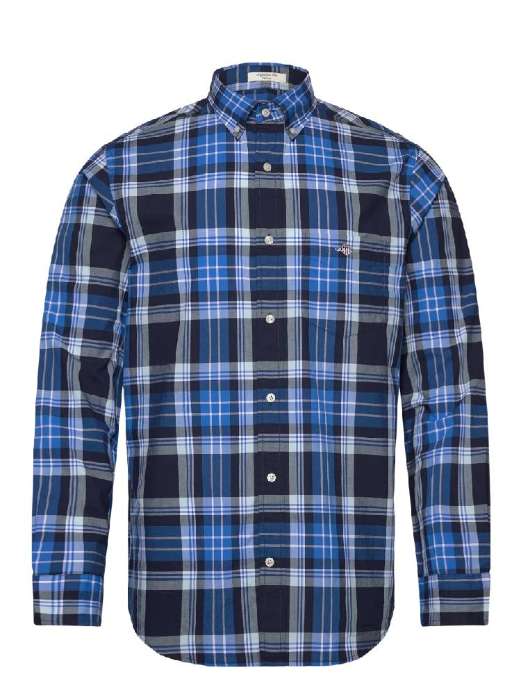 REG CLASSIC POPLIN CHECK SHIRT