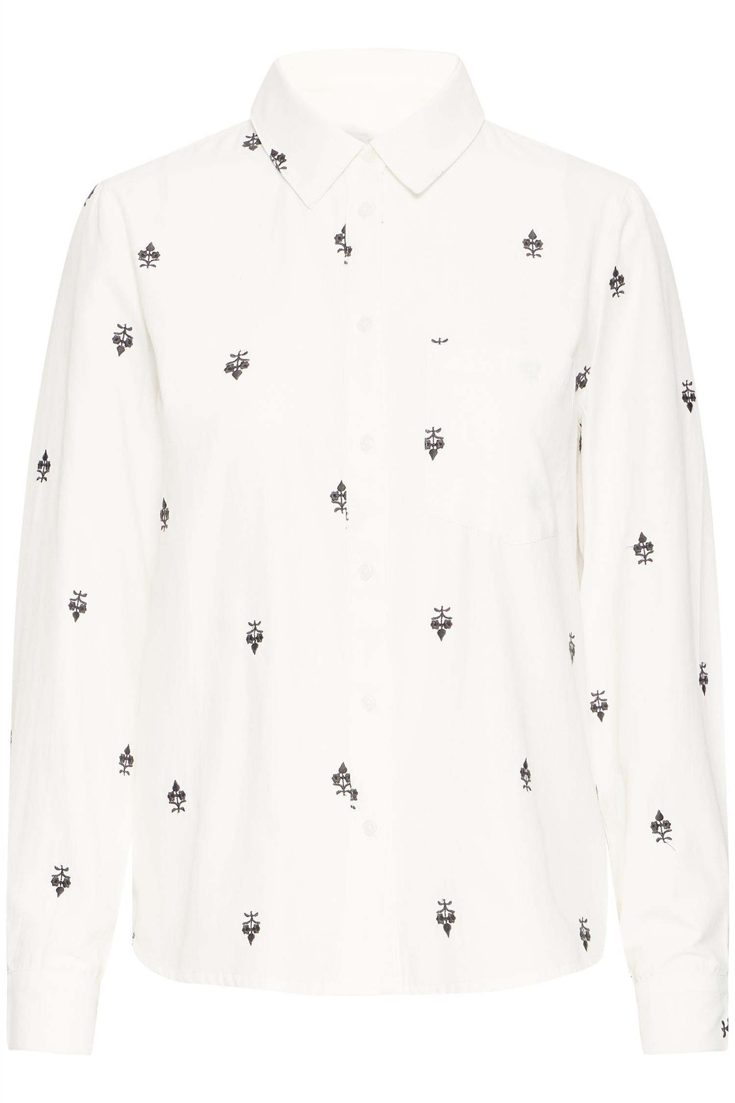 Byhilou Emb Shirt