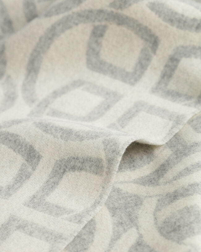 G PATTERN WOOL SCARF
