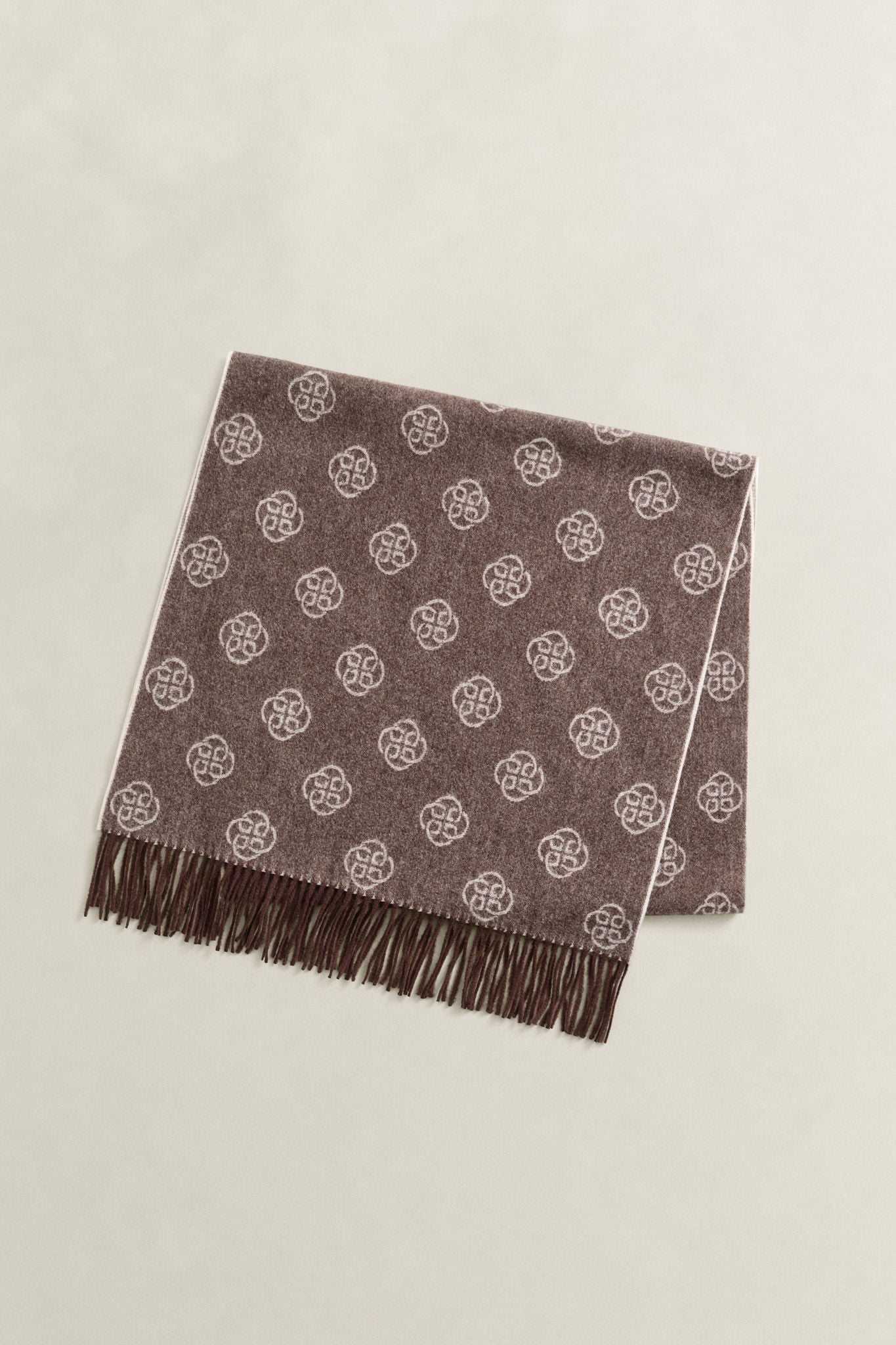 Monogram Wool Scarf
