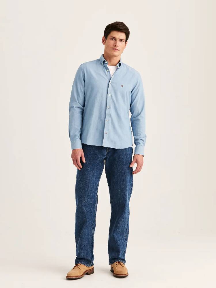 Morris Chambray Shirt - Slim Fit