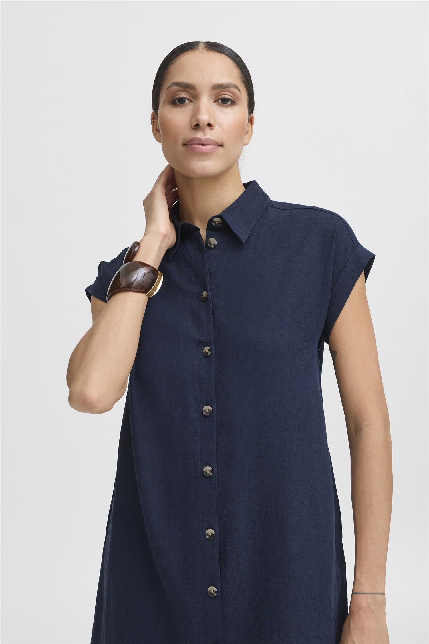 Byfalakka Ss Shirt Dress -