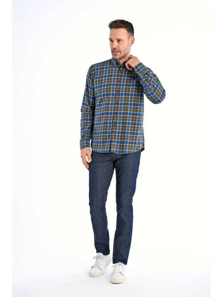 Checked L/S shirt