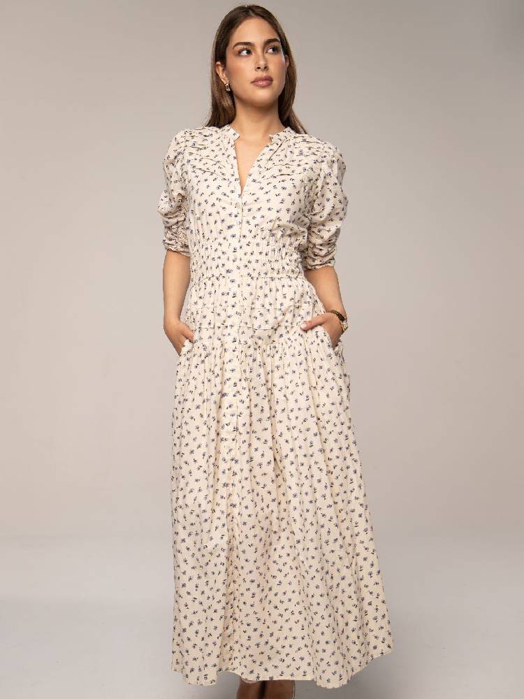 Fabienne Dress Petite Florals
