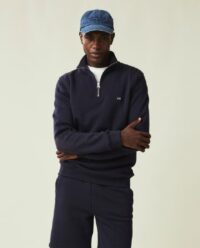 Terrance Organic Cotton Half-Zip Sweatshirt