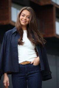 SHORT COTTON CAR COAT