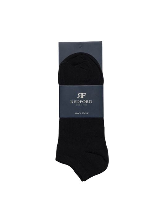 REDFORD 3 PK ANCLE SOCK