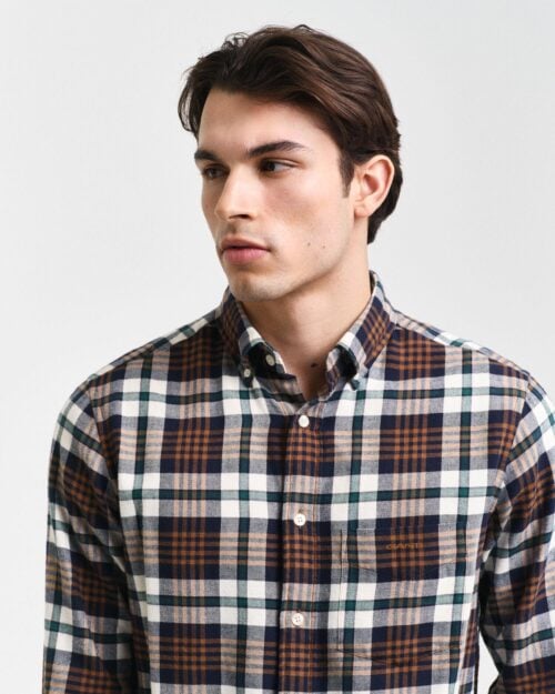 REG FLANNEL PLAID SHIRT