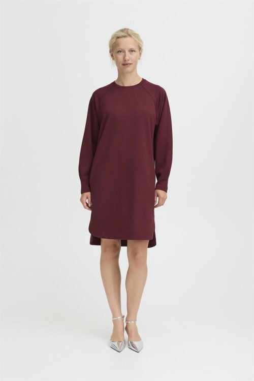 Bypusti Ls Pleat Dress