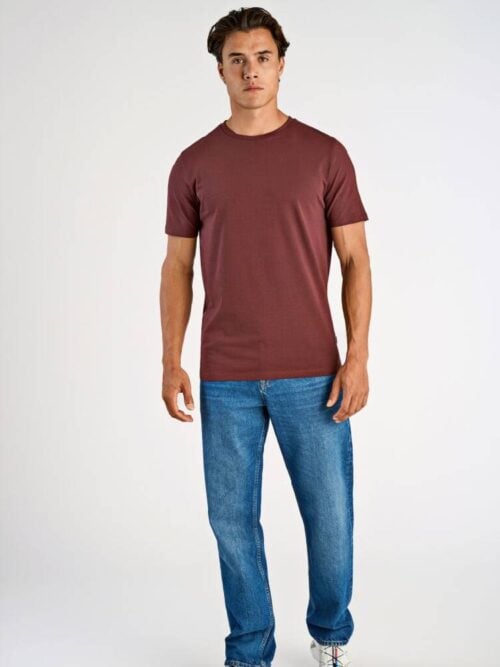 Mens stretch crew neck tee S/S