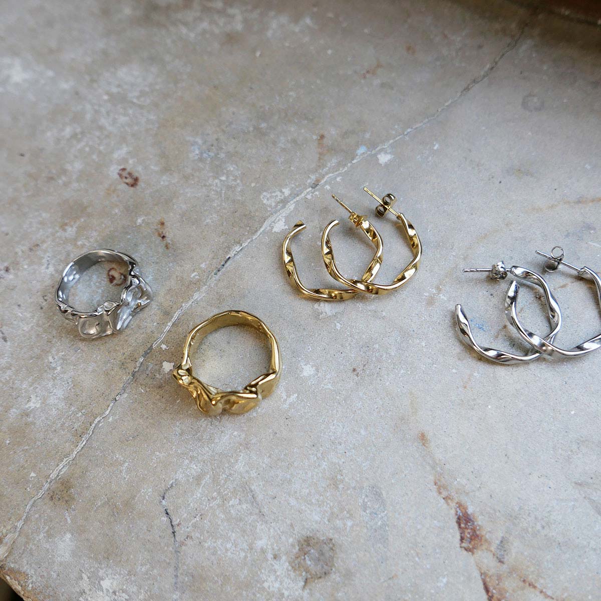 Ring curled 53-56-59-62 Steel