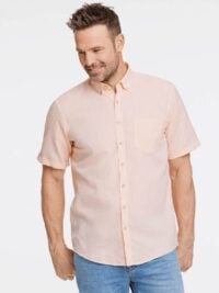 Cotton/linen shirt S/S