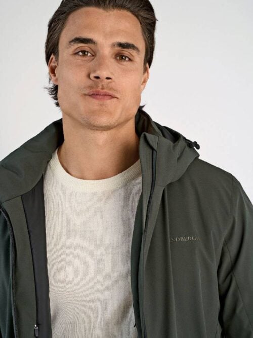 Short parka jacket