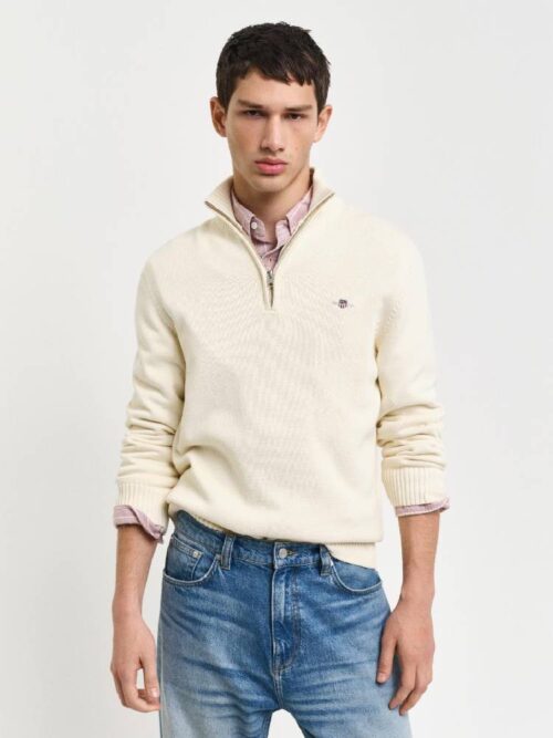 Bomullsgenser Med Half-Zip