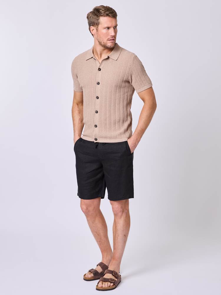 Crisp polocardigan