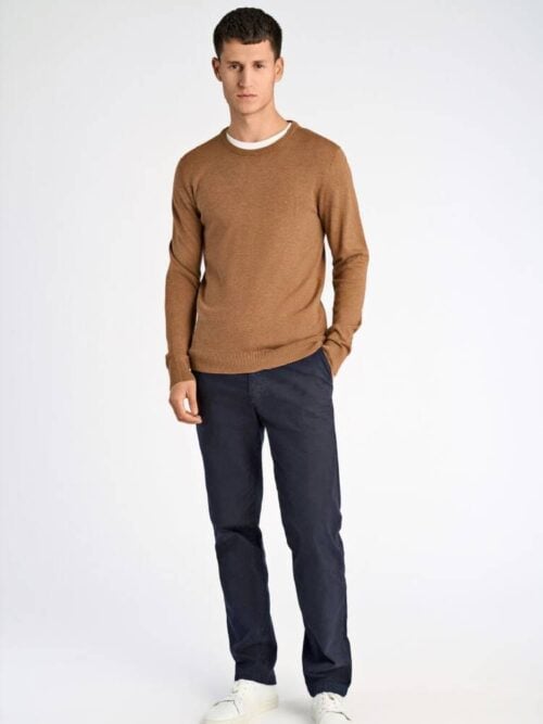 Ecovero L/S o-neck knit