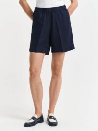 REL LINEN BLEND PULL ON SHORTS