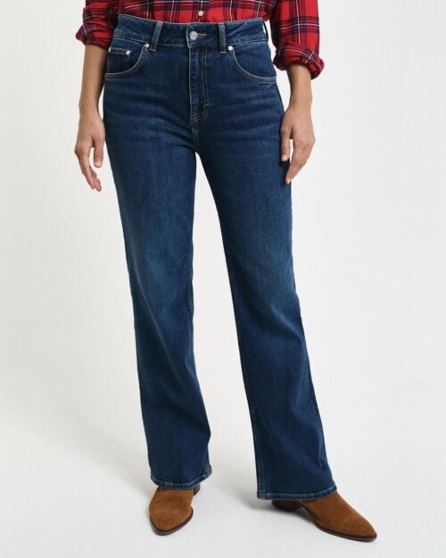 SLIM FLARE JEANS