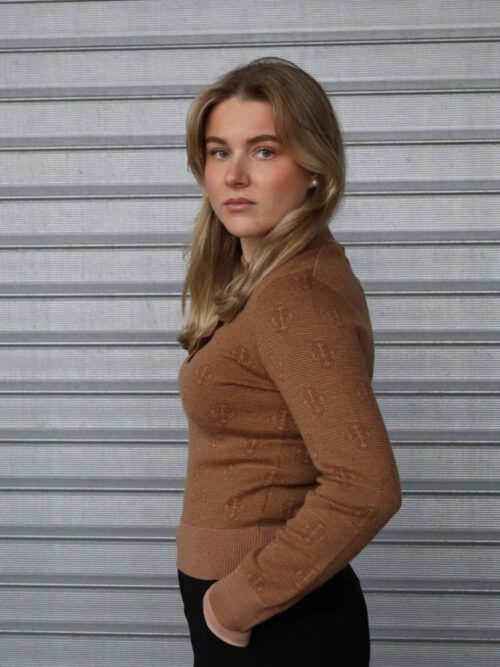 MONOGRAM KNIT POLO