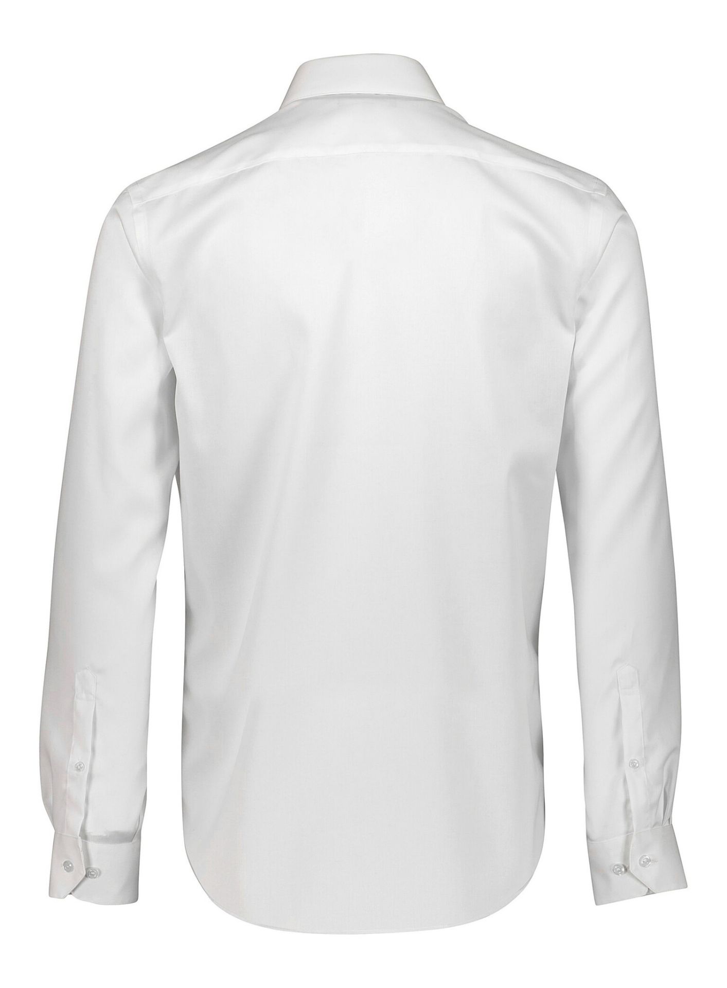 Plain fine twill shirt, WF LS