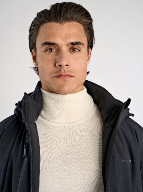 Short parka jacket
