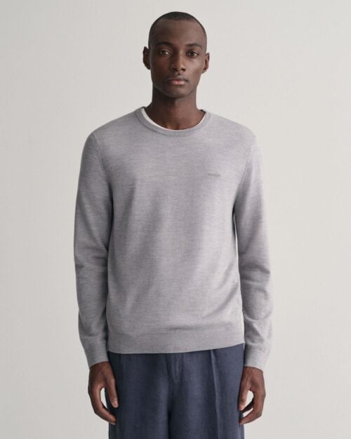 EXTRAFINE MERINO WOOL C-NECK