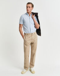 REG COTTON LINEN SS SHIRT