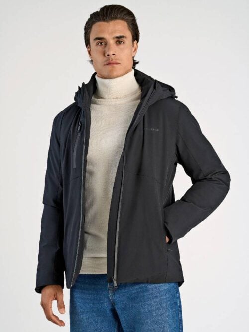 Short parka jacket
