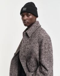 COTTON RIBBED BEANIE