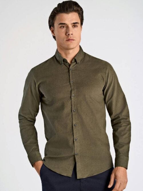 Fine corduroy shirt L/S