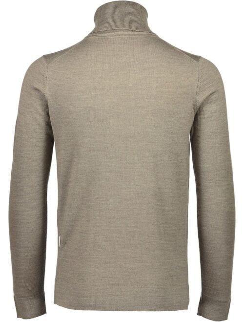 Merino knit roll neck