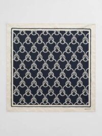 ROPE PRINT SILK SCARF