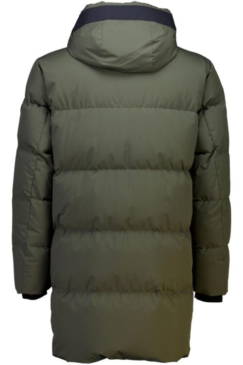 Technical down puffa parka