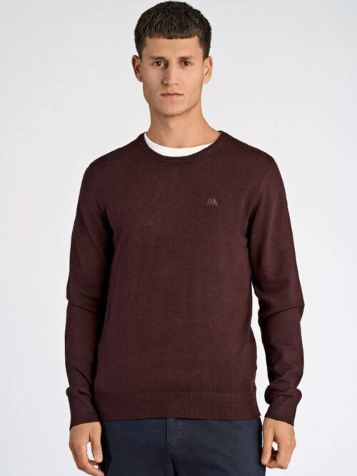 Ecovero L/S o-neck knit