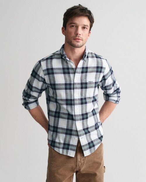 REG FLANNEL PLAID SHIRT
