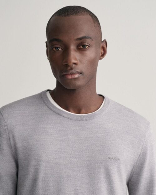 EXTRAFINE MERINO WOOL C-NECK