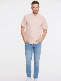 Cotton/linen shirt S/S