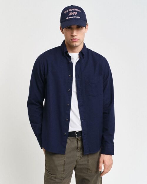 REG HERRINGBONE FLANNEL SHIRT