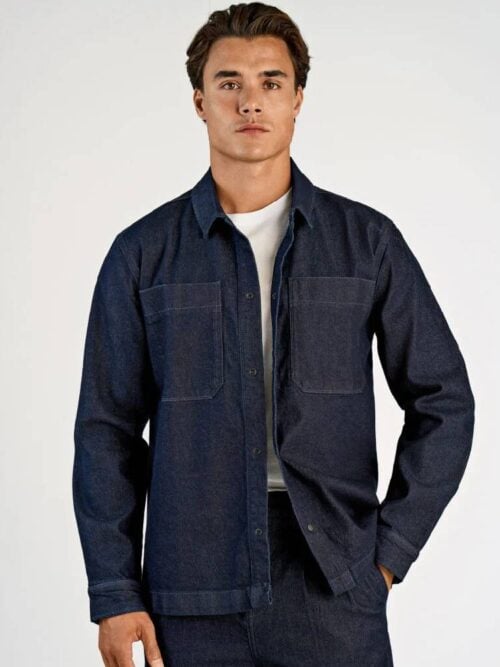 Indigo overshirt L/S