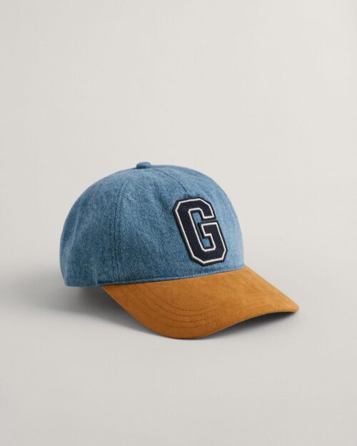 G BADGE DENIM CAP