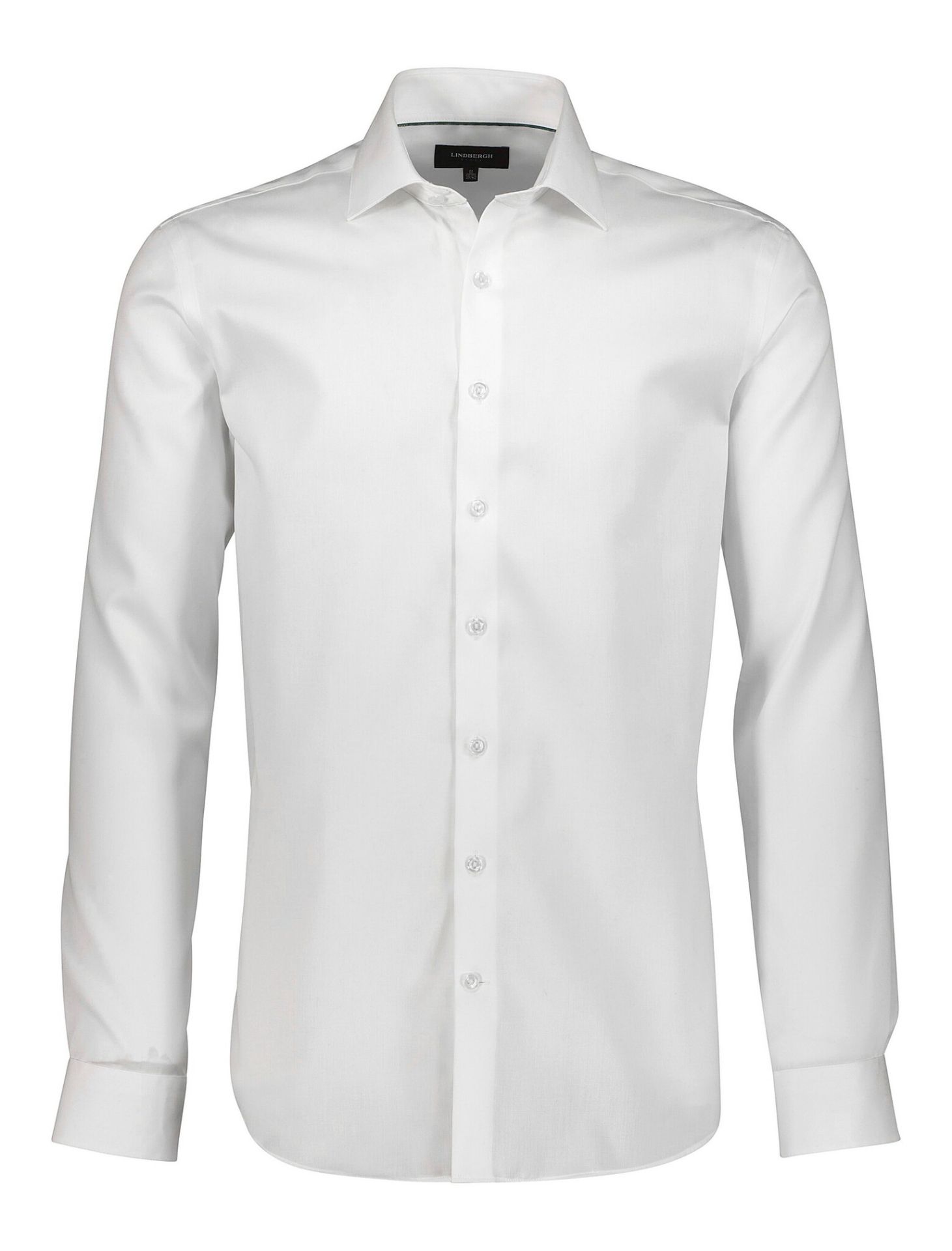 Plain fine twill shirt, WF LS