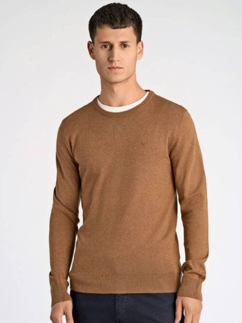 Ecovero L/S o-neck knit