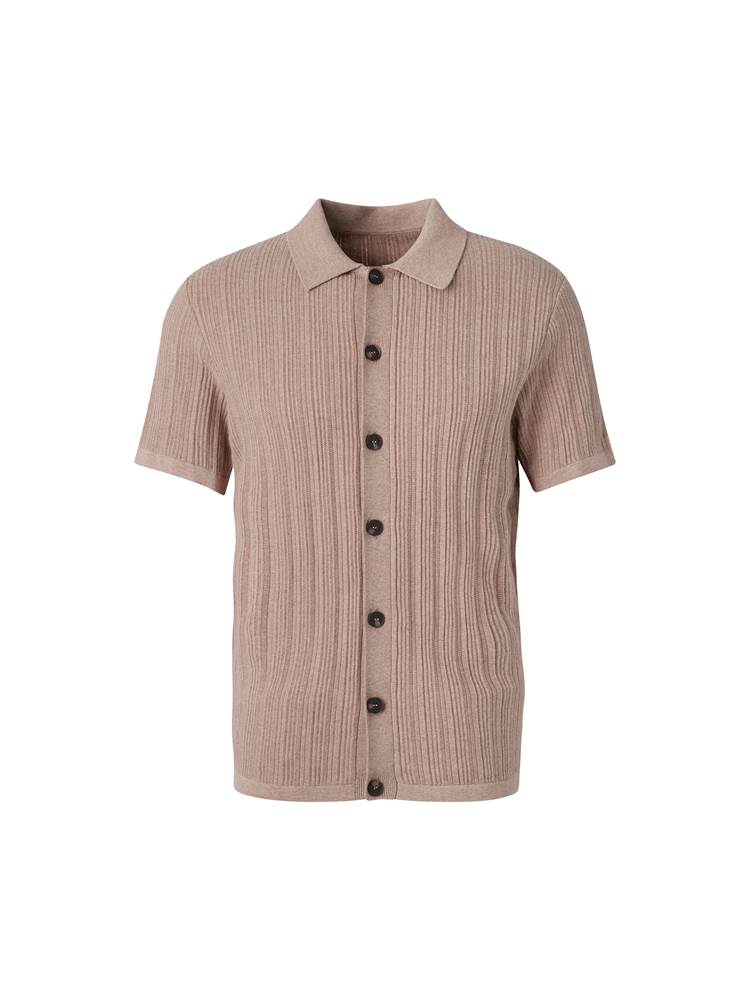Crisp polocardigan