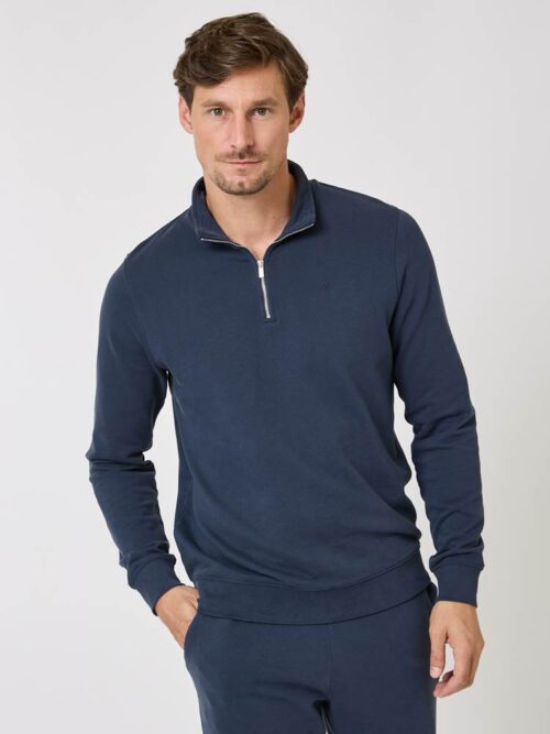 Vincio zip neck