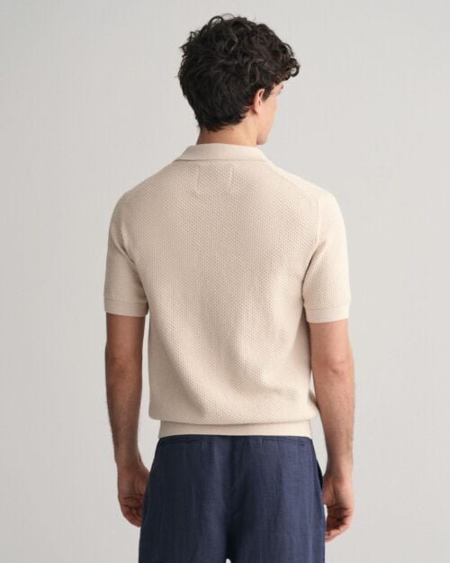 STRUCTURED COTTON SS POLO