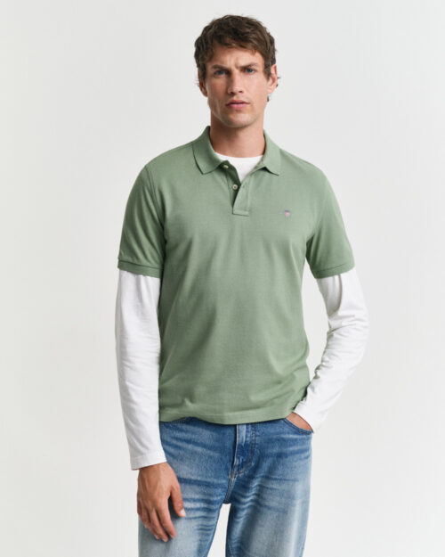REG SHIELD SS PIQUE POLO